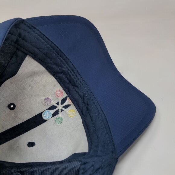 Cap America Men's Strapback Hat Blue Adjustable Embroidered Logo - Picture 10 of 11